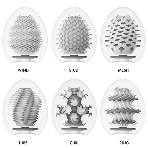 TENGA Easy Beat EGG Male Portable Pleaseure Device, Wind — view 4
