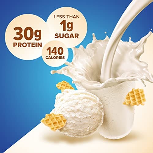 Pure Protein Vanilla Protein Shake, 30g Complete Protein, Vitamins A, C, D, and E plus Zinc to Support Immune Health, Ready to Drink and Keto-Friendly, 11oz Bottles, 12 Pack — view 3