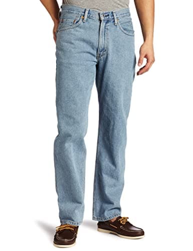 Levi's Men's 550 Relaxed Fit Jeans (Also Available in Big & Tall), Light Stonewash, 34W x 34L