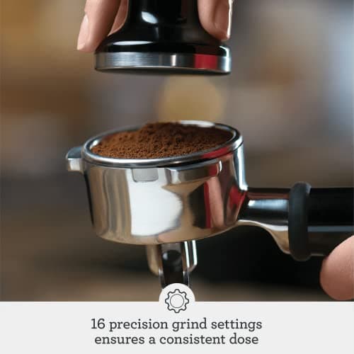 Breville Barista Express Espresso Machine BES870XL, Brushed Stainless Steel — view 3