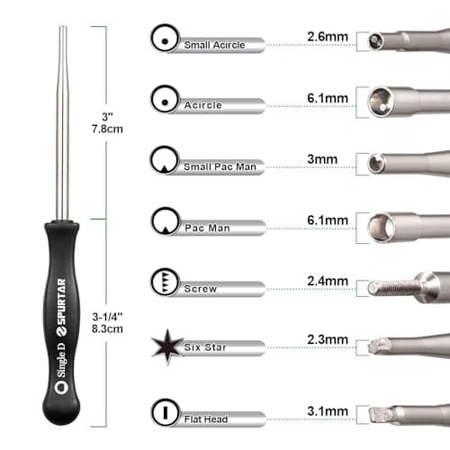Spurtar 14 PCS Carburetor Adjustment Tool with Carburetor Cleaning Kit — view 4