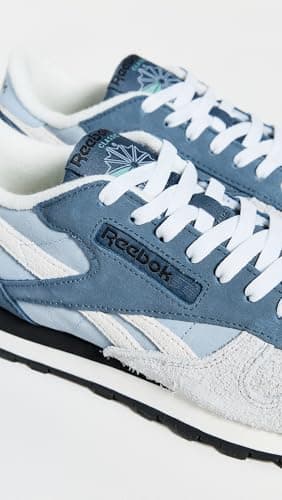Reebok Unisex Classic Leather Sneaker, Y2K Blue/Shadow/Grey 1, 10.5 Women/ 9 Men — view 3