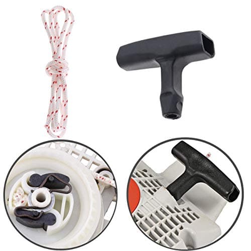 Recoil Starter Handle Hand Grip Rope For STIHL MS170 MS180 MS181 MS210 MS211 MS230 MS250 017 018 021 023 025 Chainsaw Parts — view 2