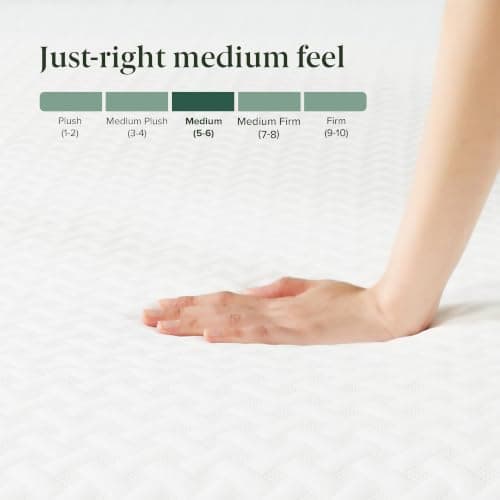 Zinus 6 Inch Twin Cooling Essential Memory Foam Mattress, Medium Feel — view 6