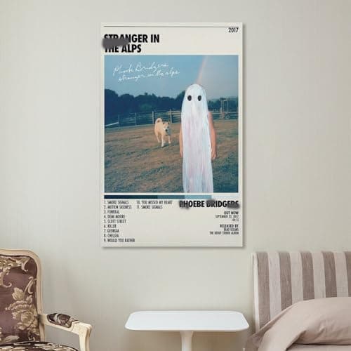 Stranger in The Alps Album Poster Phoebe Bridgers Cover Artistic Poster 08x12inch(20x30cm) — view 6