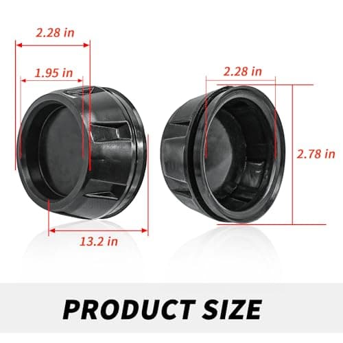 GOLKNHA 4PCS Front & Rear Wheel Center Cap for Honda ATV/UTV Rubicon 500 TRX500FA7 FM7 Rubicon 520 Pioneer 700 1000 Talon 1000 SXS1000 OEM# 44732-HR6-A60 — view 4