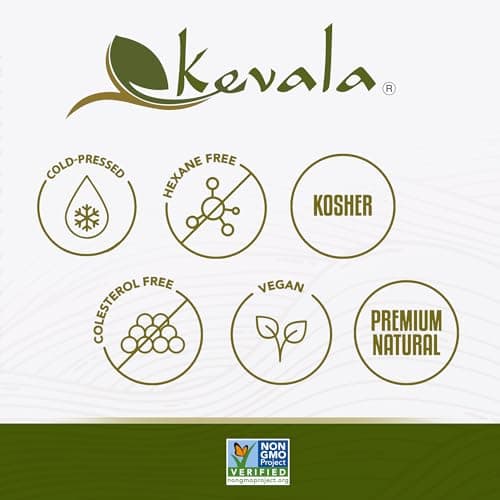 Kevala Avocado Oil, Cold Pressed | Neutral Flavour for High Heat Cooking & Skincare | Multipurpose Vegan Oil | Non‑GMO & Kosher Certified | 1.89 L / 64 Fl Oz — view 5