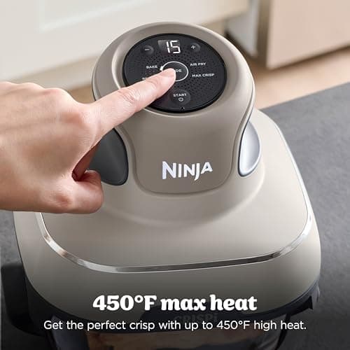 Ninja Crispi 4 in 1 Glass Air Fryer, 450°F, Non Toxic, 4QT and 6 Cup Containers with Lids, Dishwasher Safe, Stone, 1 Count, FN101ST — view 11