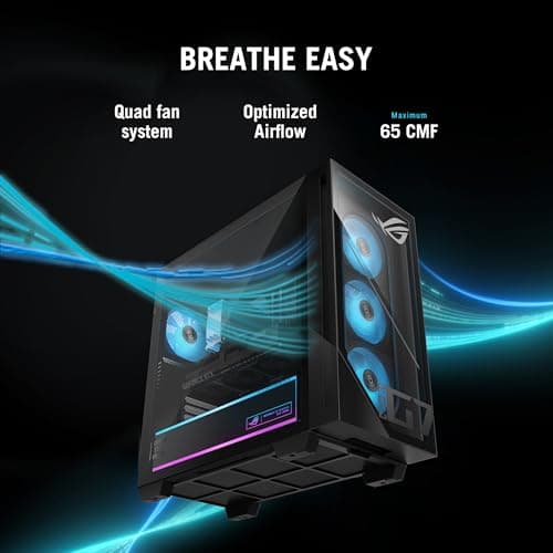 ASUS ROG G700 (2026) Gaming Desktop PC, Intel® Core™ Ultra 7 265KF Processor, NVIDIA® GeForce RTX™ 5070, 1TB M.2 NVMe™ PCIe® 4 SSD, 32GB DDR5 RAM, Windows 11 Home, G700TF-AB776 — view 6