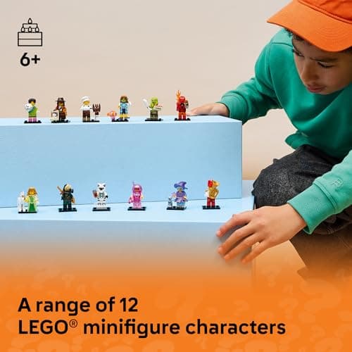 LEGO Minifigures Series 29 6 Pack - Mystery Box Multipack - Birthday Party Favors for Boys & Girls, Ages 6+ - Goodie Bag Stuffers for Kids - 66814 — view 2