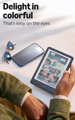 Amazon Kindle Colorsoft 16 GB (newest model) – With color display and adjustable warm light – No Ads – Black + 3 Months of Kindle Unlimited (with auto-renewal) — view 2
