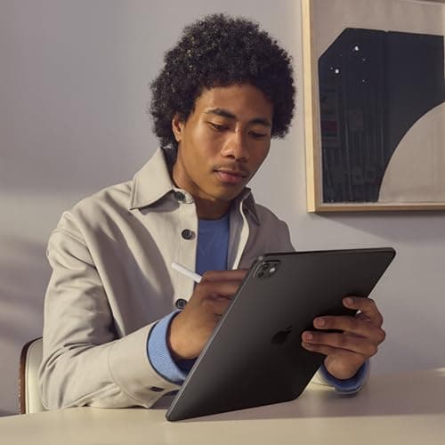 Apple iPad Pro 13-inch (M5): Ultra Retina XDR Display, 256GB, Landscape 12MP Front Camera/12MP Back Camera, LiDAR Scanner, Wi-Fi 7 with Apple N1, Face ID, All-Day Battery Life — Space Black — view 3