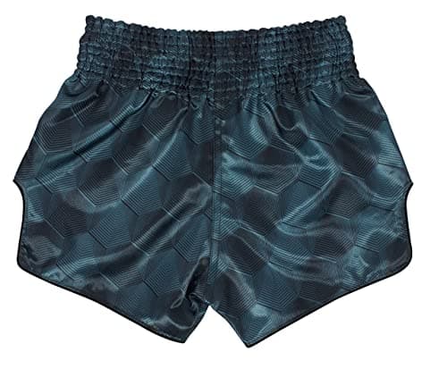 Fairtex Model BS1902 Stealth Grayish Green Color - Satin Shorts for Boxing, Kick Boxing, Muay Thai, MMA, K1 (L) — view 2
