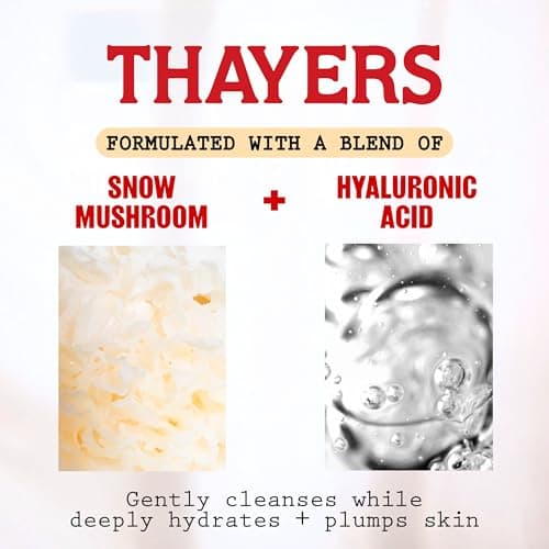Thayers Milky Face Toner, With Hyaluronic Acid and Snow Mushroom, No Alcohol, Glass Skin, 48 Hour Hydration, For A Dewy And Hydrated Look, From Dry to Oily Skin Types, Vegan, Cruelty Free, 355ml — view 4