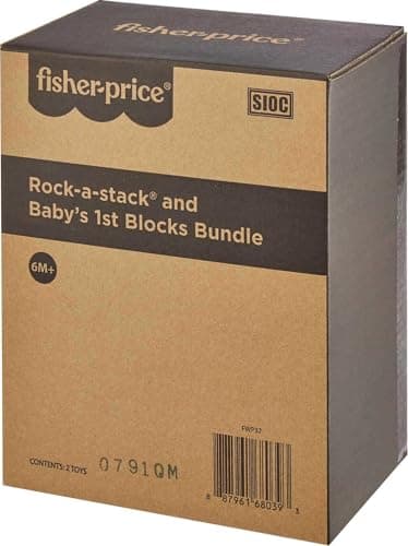 Fisher-Price Baby’s First Blocks & Rock-a-Stack Toy Set — view 5