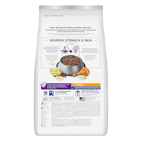 Hill's Science Diet Adult Sensitive Stomach & Skin Dry Dog Food, Chicken, 4 lb. Bag