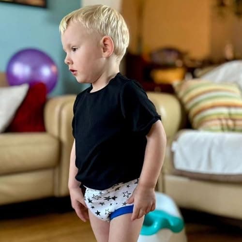 BIG ELEPHANT Toddler Potty Training Pants Baby Boys Cotton Underwear 10 Pack, 2T — view 2