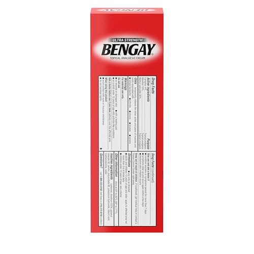 Bengay Ultra Strength Cream, Camphor Menthol & Methyl Salicylate, 4 oz — view 8