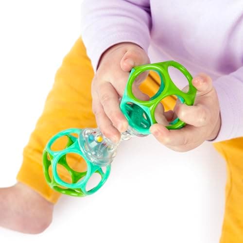 Bright Starts Oball Shaker Rattle Toy, Ages Newborn Plus — view 3