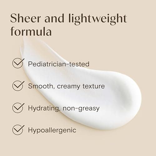 Aveeno Kids Daily Moisture Face Lotion & Mineral Sunscreen with SPF 30, Oat Enriched Face Moisturizer for Kids & Broad-Spectrum Sun Protection for Sensitive Skin, Hypoallergenic, 1.5 fl. oz — view 4