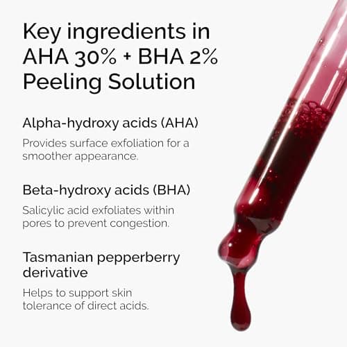 The Ordinary AHA 30% + BHA 2% Peeling Solution, Advanced Exfoliation for Smoother, Brighter Skin, 30 ml — view 2