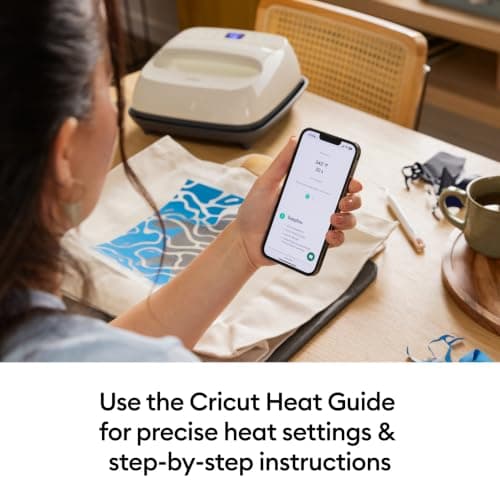 Cricut EasyPress® SE – 9 in x 9 in Heat Press - Heat Transfer Machine for T-Shirts, Tote Bags, Baby Clothes, Decor, & More - Easy to Use - Taupe — view 5