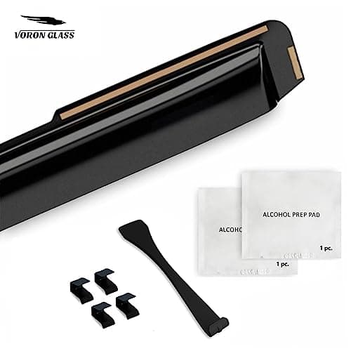 Voron Glass in-Channel Extra Durable Rain Guards for Mazda CX-90 2024-2026, Window Deflectors, Vent Window Visors, 4 Pieces - 200685 — view 5
