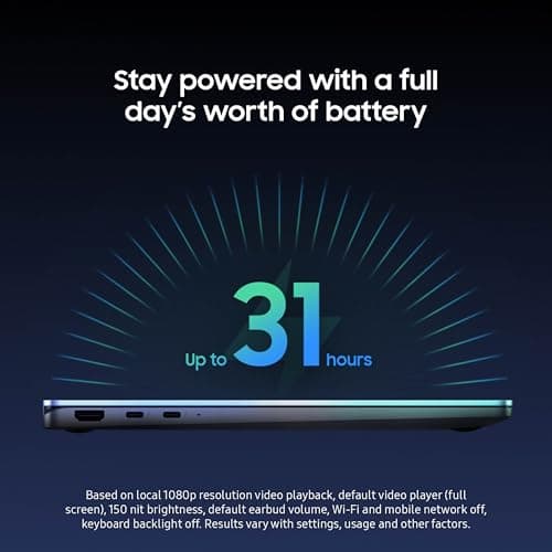 Samsung 15.6" Galaxy Book5 360 Copilot+ PC, AI Business Laptop, Windows 11 Pro, Intel Core Ultra 5 Processor 226V, FHD AMOLED Touchscreen, 16GB/512GB, 2025 Model, NP754QHA-KA1US, Gray — view 5