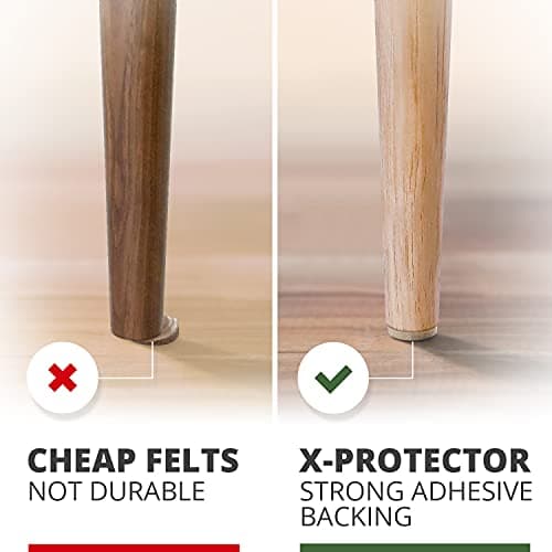 Felt Pads X-PROTECTOR - Giant 235 Pack Premium Furniture Pads. Huge Quantity Felt Furniture Pads Wood Floor Protectors for Furniture Feet – Best Hardwood Floor Protectors. Protect Your Wood Floors! — view 3
