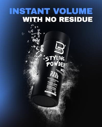 L3 Level 3 Styling Powder - Natural Look Volumizing and Texturizing Powder - Easy to Apply with No Oil or Greasy Residue — view 2