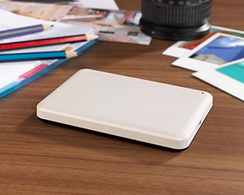 Toshiba Canvio Advance 2TB Portable External Hard Drive USB 3.0, White - HDTCA20XW3AA — view 4