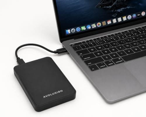 Avolusion X1 6TB USB 3.0 Portable External Hard Drive for PC, Mac, PlayStation & Xbox — view 4