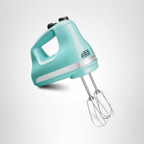 KitchenAid 5 Ultra Power Speed Hand Mixer - KHM512, Aqua Sky — view 4