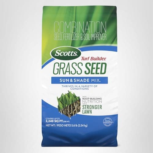 Scotts Turf Builder Grass Seed Sun & Shade Mix, 5.6 lbs. — view 9