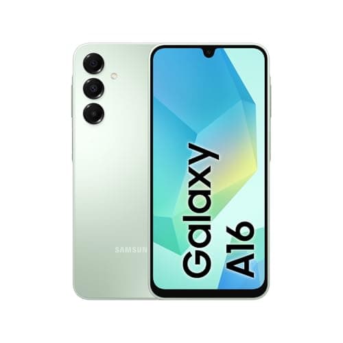 SAMSUNG Galaxy A16 4G LTE (128GB + 4GB) International Model SM-A165/DS - Factory Unlocked (NOT FOR SPECTRUM/CRICKET/XFINITY/VISIBLE) - Light Green + CASE