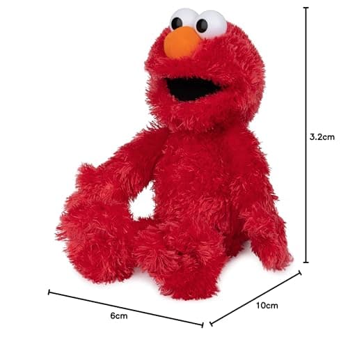 GUND Sesame Street Official Elmo Muppet Plush, Premium Plush Toy for Ages 1 & Up, Red, 13” — view 9