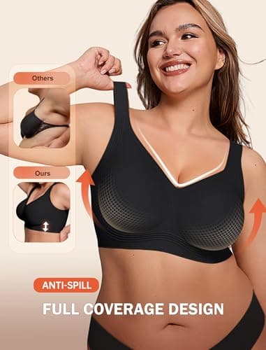 LetsJoli Jelly Bras for Women No Underwire Plus Size Push Up Supportive — view 2