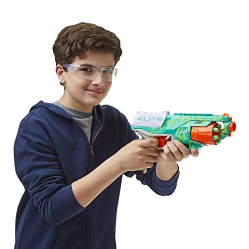 NERF Elite Disruptor Dynamic Green Dart Blaster, Rotating Drum, Slam Fire, Easter Gift for Kids, Kids Outdoor Toys for 8 Year Old Boys & Girls (Amazon Exclusive) — view 4