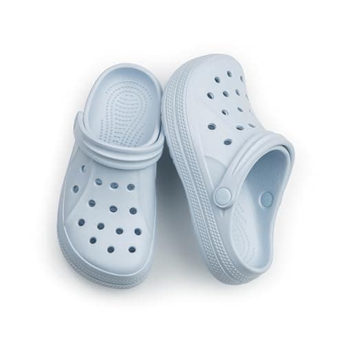 DDFOX Kid's Garden Clogs Cute Slides Sandals Beach Slipper Indoor Outdoor-Friendly Comfy Lightweight