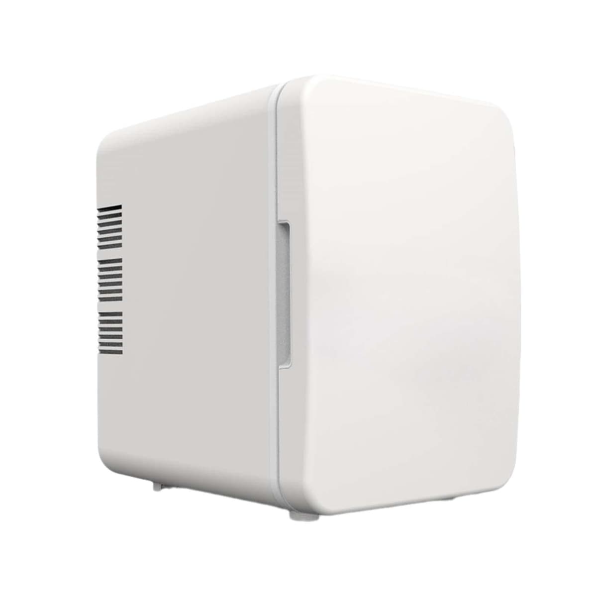 Yajuyi Mininevera Compacta, Refrigerador con Temperatura Ajustable, Nevera para Maquillaje, Nevera Portátil para Bebidas, Ideal para Caravanas, Camping, Sala, Blanco