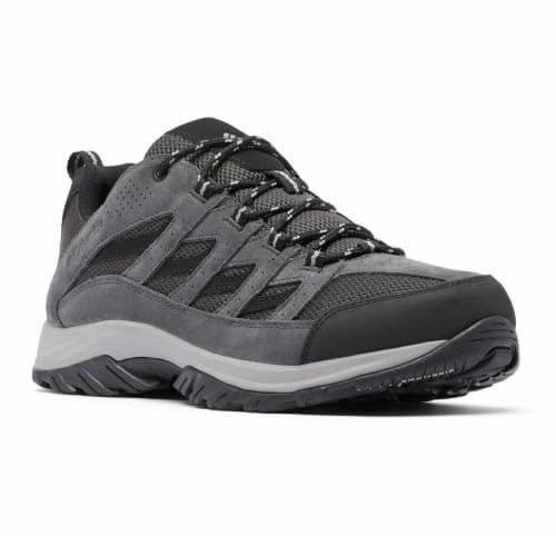 Columbia Mens Crestwood, Shark/Columbia Grey, 10