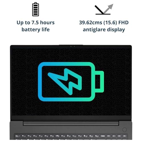 Lenovo V15 Laptop, 15.6" FHD Display, AMD Ryzen 5 5500U Hexa-core Processor (Beat Intel i7-1065G7), 16GB RAM, 512GB SSD, HDMI, RJ45, Numeric Keypad, Wi-Fi, Windows 11 Pro, Black — view 2