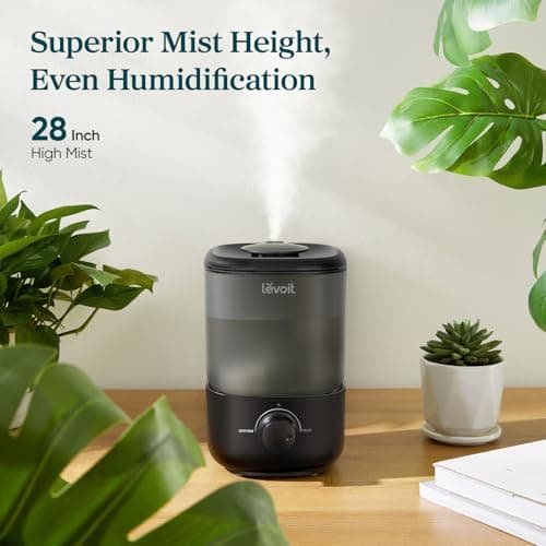 LEVOIT Humidifiers for Bedroom,Top-Fill Ultrasonic Cool Mist Humidifier — view 4