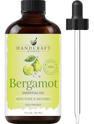 Handcraft Blends Bergamot Essential Oil - 100% Pure and Natural - Premium Grade Essential Oil for Diffuser and Aromatherapy - 30 ml
