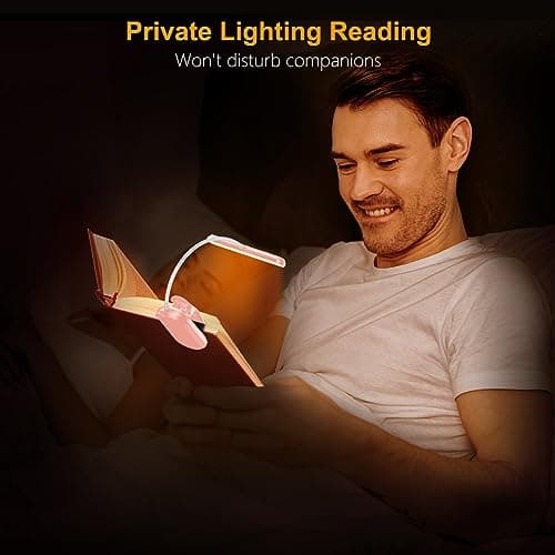 Gritin Rechargeable Book Light for Reading in Bed with 19 LED — view 6