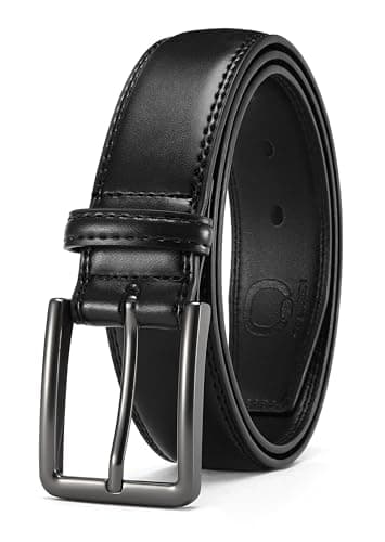 CHAOREN Mens Belt Leather - 1 3/8" Dress Belts for Men - Considerate Gift for Work Business Casual Jeans
