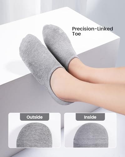 IDEGG Women and Men No Show Socks Low Cut Anti-slid Athletic Running Novelty Casual Invisible Liner Socks — view 4