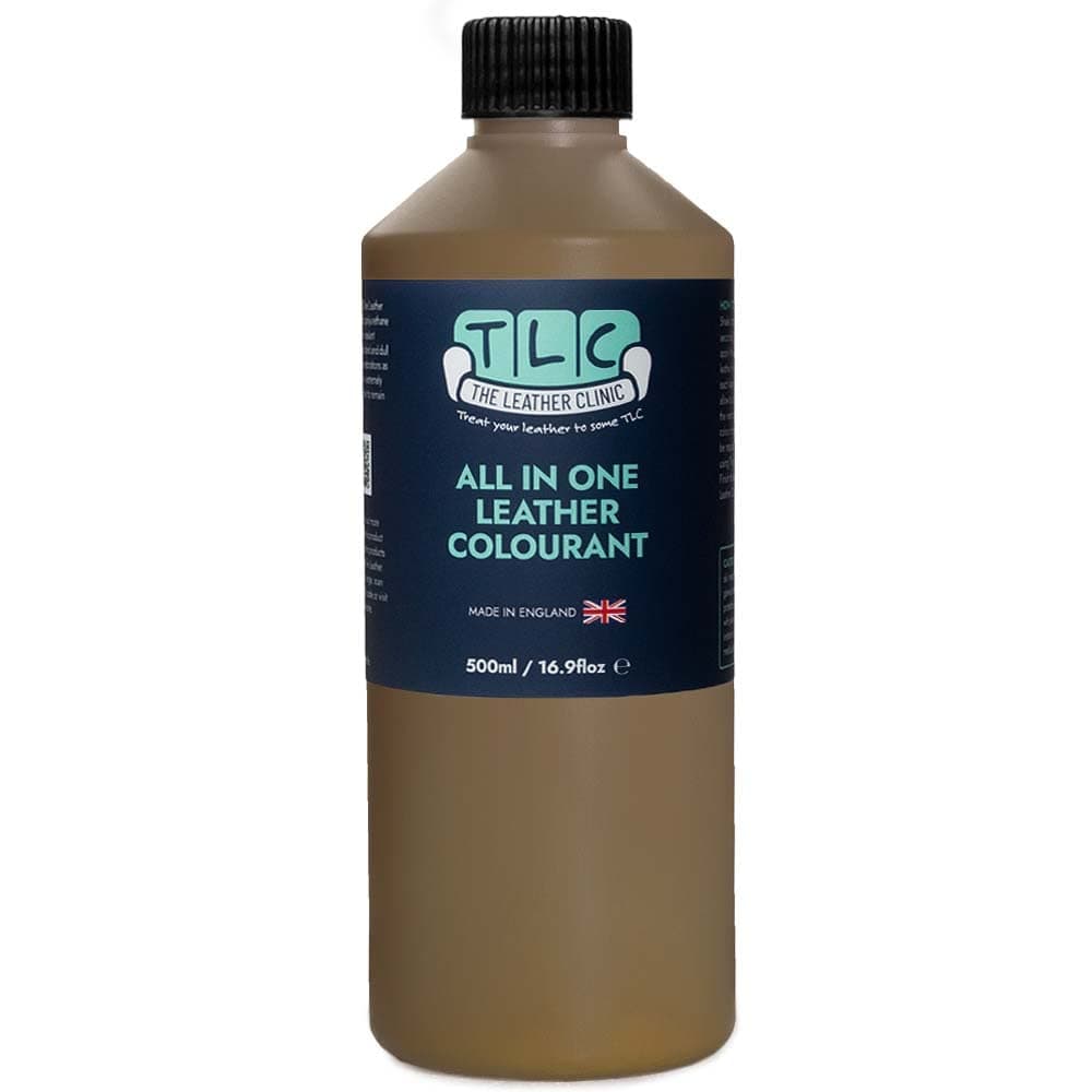 The Leather Clinic All in One Leather Colourant | Self Seal Leather Dye Repair Paint | Recolour Furniture, Sofas, Car Seats (Dark Green, 100ml) — view 9