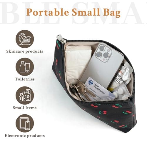 2PCS Cute Gym Bag for Girls, Duffle Bag with Wet Pocket & Shoe Compartment and Item Bag, Duffle Bag for Travel, Sports, Fitness & Workout — view 5