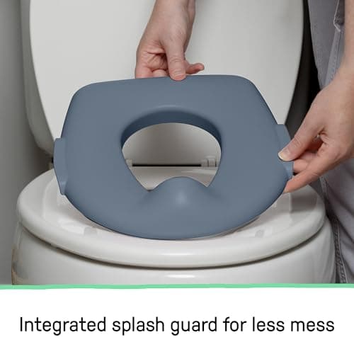 Ingenuity My Size Potty Pro in Blue, Infant Potty Training Toilet, Lifelike Flushing Sound, for Ages 18 Months, Up to 50 Pounds — view 8